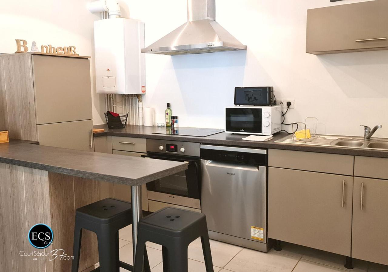 "Cozy Zen" 1 Grande Chambre - Calme - Arrivee Autonome - 6 Pers - Parking Gratuit Tours Buitenkant foto