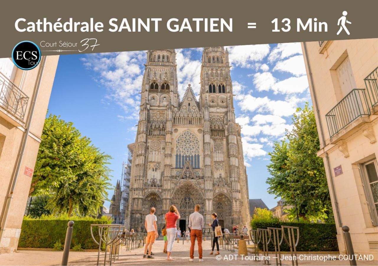 "Cozy Zen" 1 Grande Chambre - Calme - Arrivee Autonome - 6 Pers - Parking Gratuit Tours Buitenkant foto